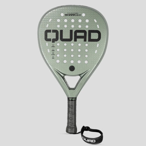 Quad_Shark_Racket_Front-view quad shark padel racket