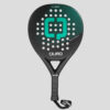 quad tiger black padel racket